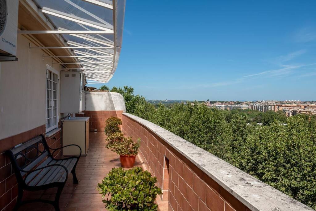 Ferienwohnung Attico Per Quattro Persone Sulla Nomentana, Wi-Fi, Aria Condizionata Rom Exterior foto