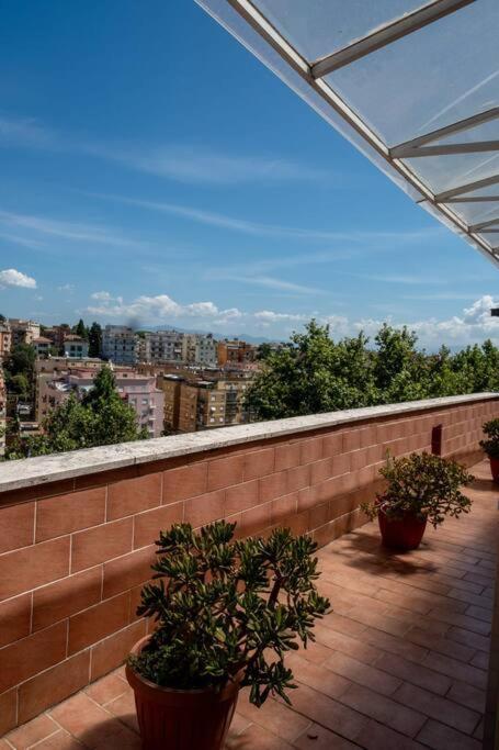 Ferienwohnung Attico Per Quattro Persone Sulla Nomentana, Wi-Fi, Aria Condizionata Rom Exterior foto